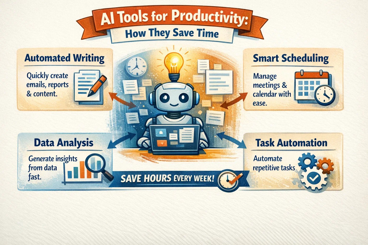 AI Tools for Productivity: How They Save Time