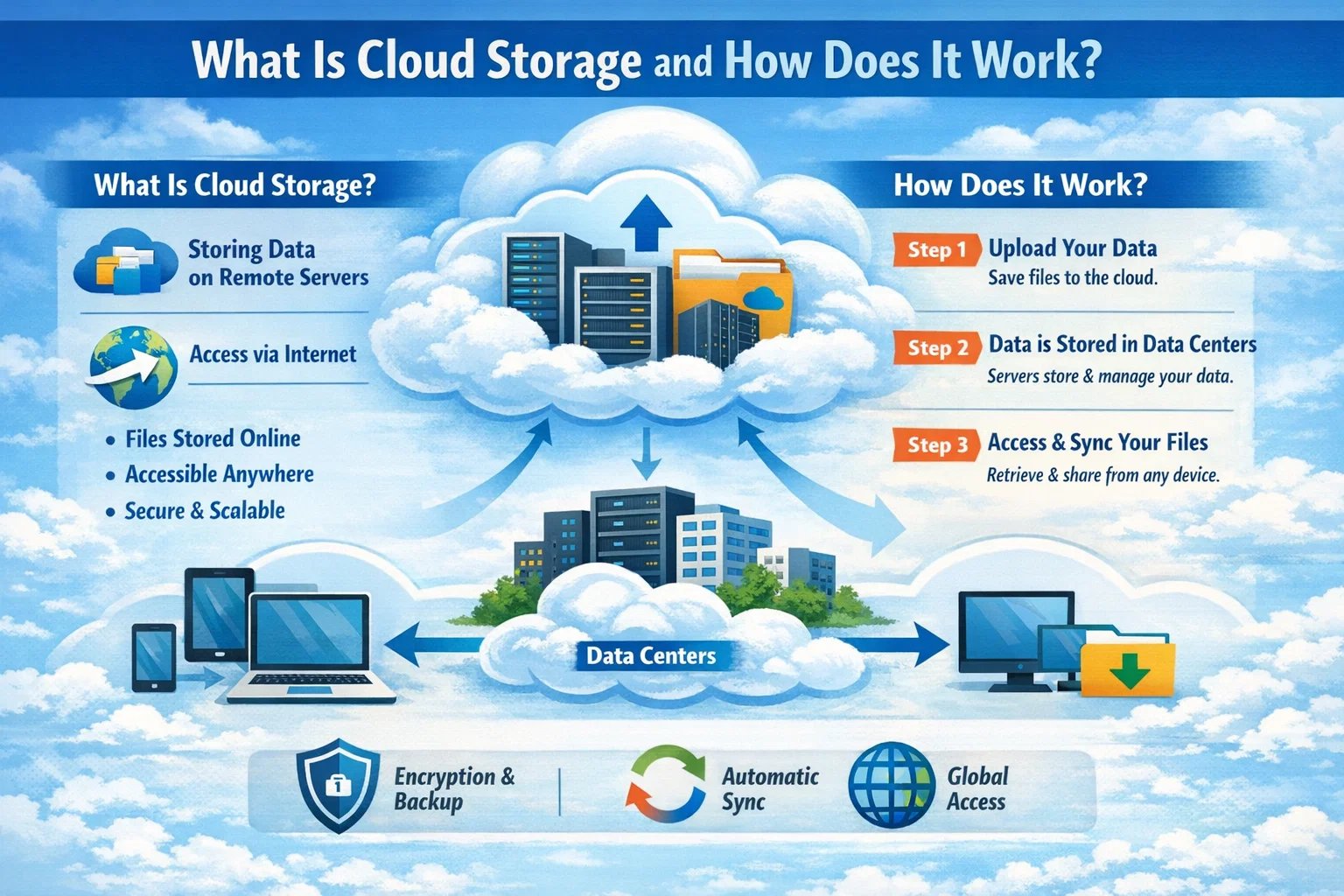 What Is Cloud Storage and How Does It Work?